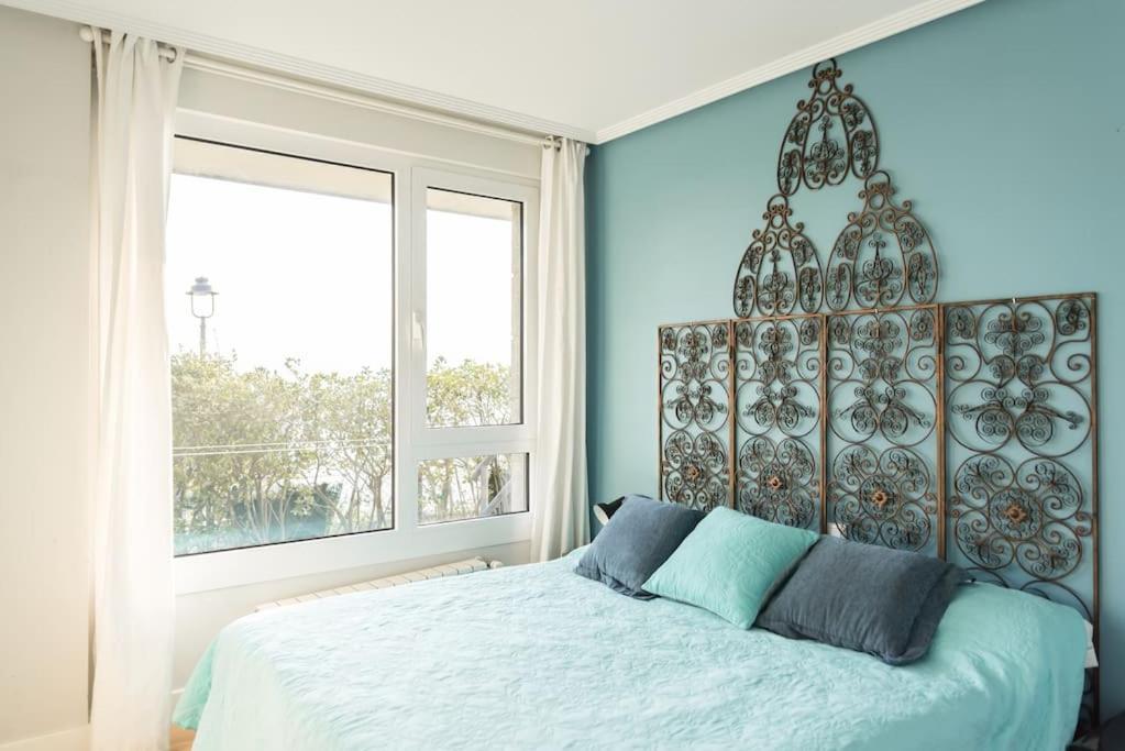Flat With 160 M Of Garden, Sea Views Bilbao-Getxo Exterior foto